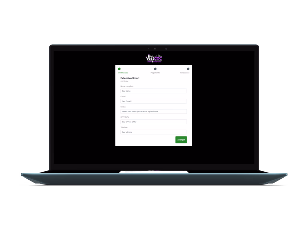 Checkout do VestCOC para o Extensivo Smart